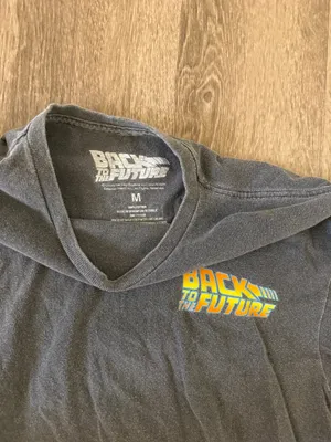 Back to the Future Graphic Tee Gray Size M thumbnail 3