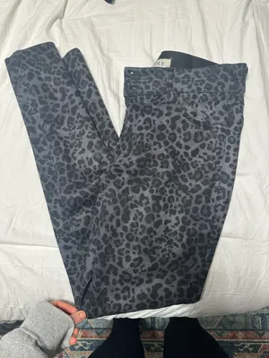 Cheetah Skinny Leggings Multi Size M thumbnail 1