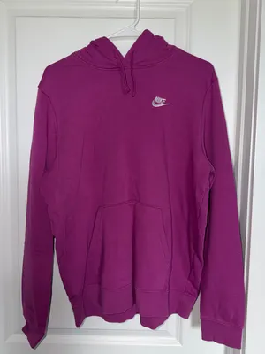 Nike Women's Bright Magenta Pullover Hoodie thumbnail 1