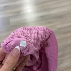 Lululemon Hotty Hot High-Rise Lined Short 2.5" Pink Frosting Women Size 12 thumbnail 2
