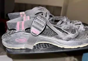 Chacos Sport Sandals Women Size US 8 Black Textile Ankle Strap Comfort Walking thumbnail 1