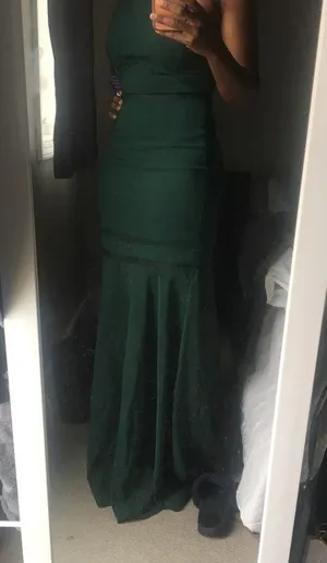 Windsor Formal illusion mermaid gown thumbnail 3