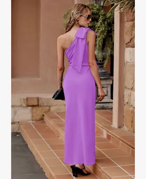 Purple Maxi Dress Amazon thumbnail 2
