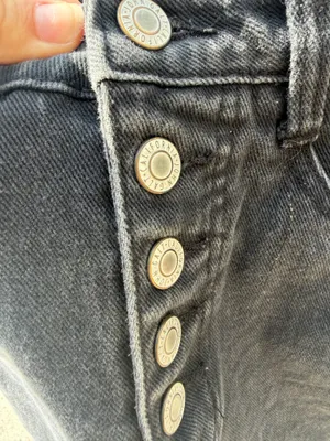 Brandy Melville J Galt Denim Black Skirt thumbnail 2