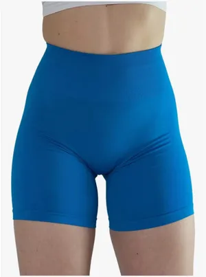 Aurola seamless shorts 6’5 Blue thumbnail 1
