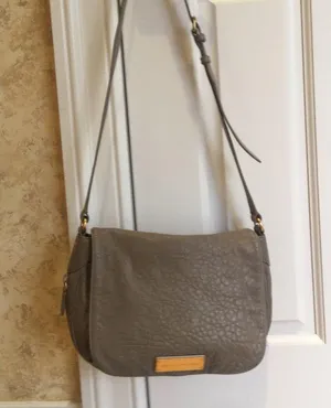 Marc by Marc Jacobs Leather grey beige Crossbody thumbnail 3