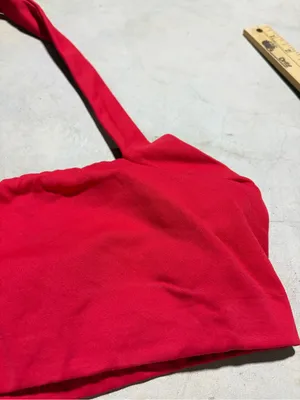 Free people intimately FP Red Halter sports bra XS/s thumbnail 3