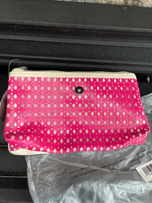 Nordstrom Beauty Spot Cosmetic Travel Makeup Case Pink Brand New thumbnail 6