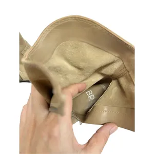 BP Surina‎ Tan Suede Western Ankle Boots Pointed Toe Block Heel 5.5M thumbnail 10