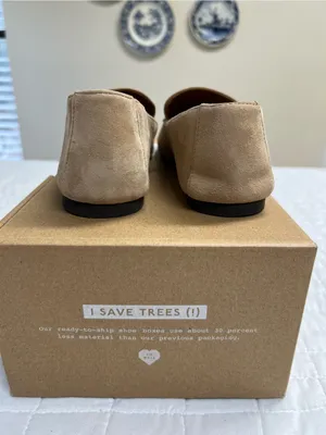 Madewell The Dolli Glove Loafer Soft suede in Walnut Shell Size 7 thumbnail 7