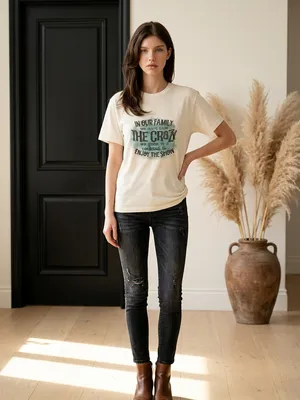 Gildan Inspirational Quote 100% White Cotton T Shirt Size XL thumbnail 3