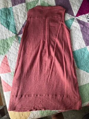 North River Button Tank Dress Pink Size M thumbnail 3