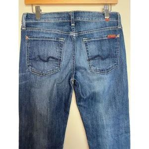 7 For All Mankind Women's Bootcut Jeans Size 27 thumbnail 4
