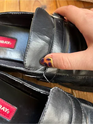 UNIONBAY Black Slip-On Loafer Mules thumbnail 2