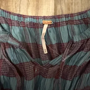 Free People Vivi Smocked Stripe Top thumbnail 4