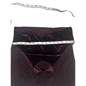 Y2K STEPPIN OUT Whimsigoth Fairy Grunge Burgundy Halter Dress in Sz 3/4 thumbnail 6