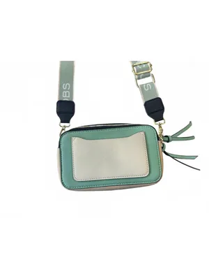 Marc Jacobs Snapshot Camera Bag Mint Green Crossbody Designer Purse thumbnail 5