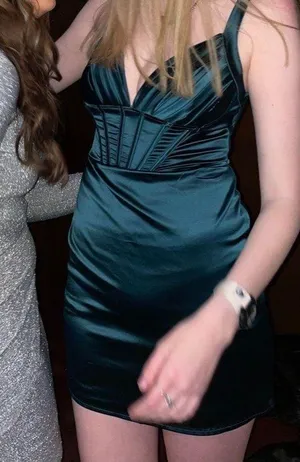 Windsor Teal Semi Formal Dress  thumbnail 2