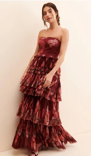 HUTCH Nalina Strapless Dress- size 2 thumbnail 1