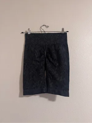 Gymshark Black High-Waist Bike Shorts thumbnail 3