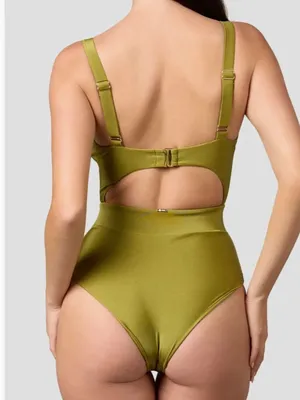 MBM SWIM Aspire One Piece Olive S NWT thumbnail 2