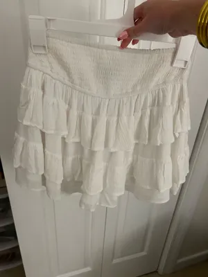 Hollister White Skirt Mini thumbnail 1
