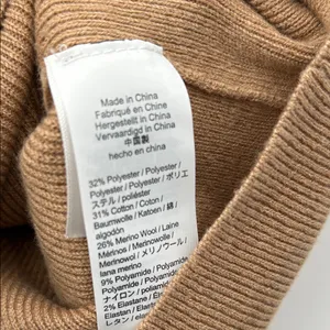 J. Crew Tan Ribbed Knit Sweater thumbnail 15