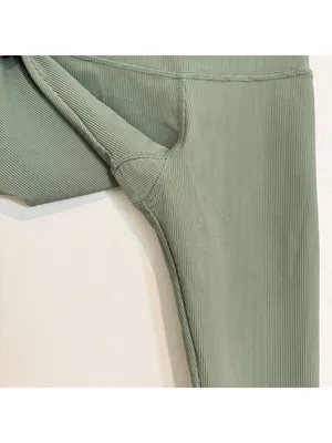 Strut‎ This Kendall Ribbed Leggings Small Athleisure Minimalist Clean Girl Gym thumbnail 5