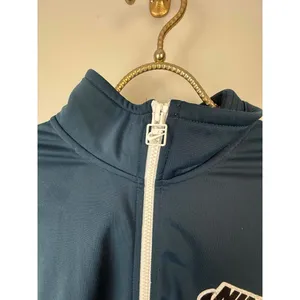 Nike Women’s Teal Blue & White Full Zip Pre-Game Track Jacket - Size - XL thumbnail 6
