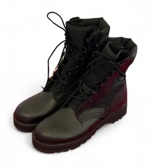 Black Tactical Boots Size 5 thumbnail 1