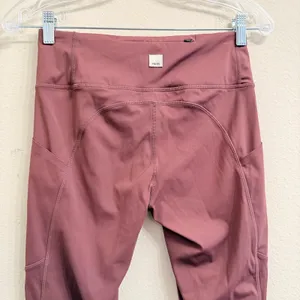 Vuori Stride Leggings VW429 Marsala Red‎ Womens Size S Yoga Athletic Pockets thumbnail 4