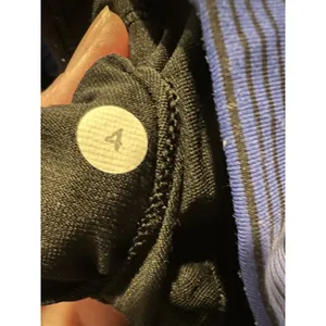 LULULEMON 4 SWEATY II Kanto Stripe Blue Black Running Sports Bra‎ thumbnail 5