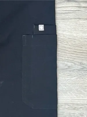 FIGS Technical Collection Women’s Black Cargo Scrub Pants  Small Petite thumbnail 4