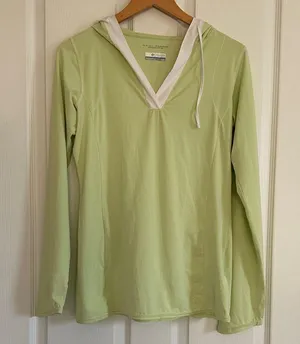 Columbia Women's lime Omni- freeze Hoodie thumbnail 1
