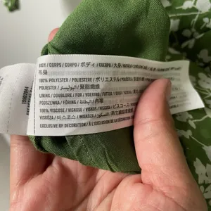 Abercrombie & Fitch Long Sleeve Cutout Mni Dress Green Floral Boho Size Small thumbnail 6