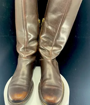 J Crew High Shaft Boots- 18132 Templeton. Some wear see pictures thumbnail 1
