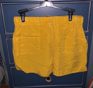 Mustard Yellow Harper Heritage Shorts  thumbnail 1