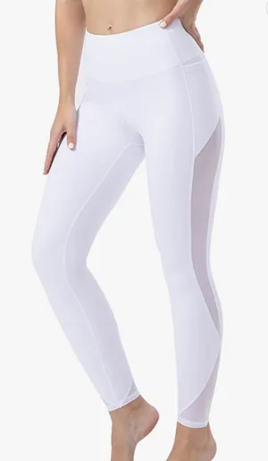 Amazon White workout leggings with pocket thumbnail 2