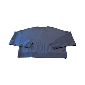 Tommy Jeans Vassar Womens‎ Cropped Sweatshirt Blue Graphic Logo Pullover M NEW thumbnail 4