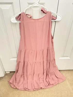 Blu Pepper Babydoll Dress Pink Large thumbnail 2