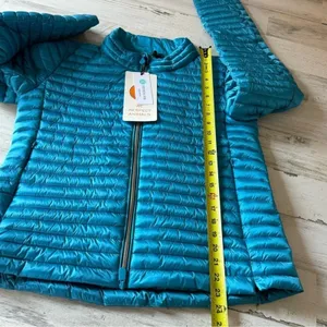 NWT Save The‎ Duck Carina Puffer Jacket Lightweight Spring Puffer Quilted Zip Lg thumbnail 12