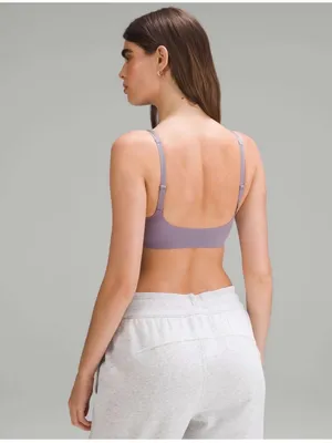 Lululemon Wundermost Ultra-Soft Nulu Scoop-Neck Spaghetti-Strap Purple Ash 8 thumbnail 2