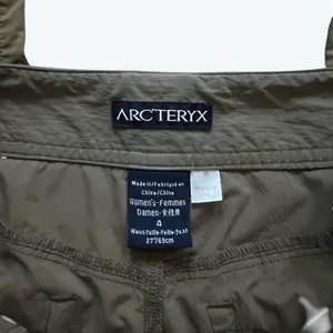 Arc'teryx Womens 4 Olive Hiking Pants Technical Outdoor Straight Leg 2011 thumbnail 5