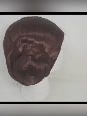Brown Princess Leia Wig thumbnail 6