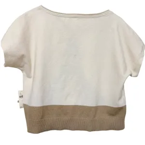 Daily Practice‎ Crew Neck Sweater Women Small Ivory Coastal Neutral- NWT thumbnail 2