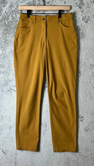 Lululemon City Sleek 5‎ Pocket 7/8 Pant Spiced Bronze 6 Golf Career Work Office thumbnail 1