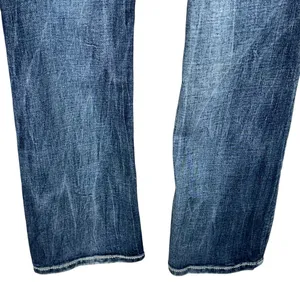 Miss Me SZ 26 Mid-Rise Boot Jeans Distressed Whiskered Stretch Zip-Fly Pockets thumbnail 7