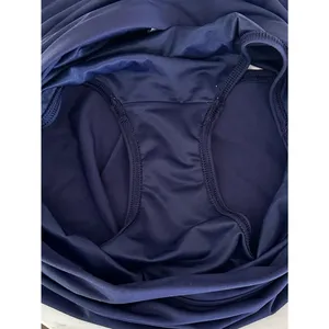 Lands End Tummy Control Swim Skirt Size 8 Navy thumbnail 6