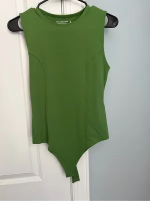 Abercrombie & Fitch Green Bodysuit thumbnail 3