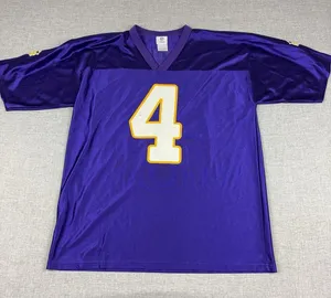 Brett Favre Minnesota Vikings Jersey Mens Large Purple NFL Football Team Apparel thumbnail 1